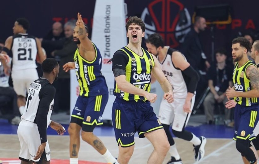 Kupada şampiyon Fenerbahçe Beko!