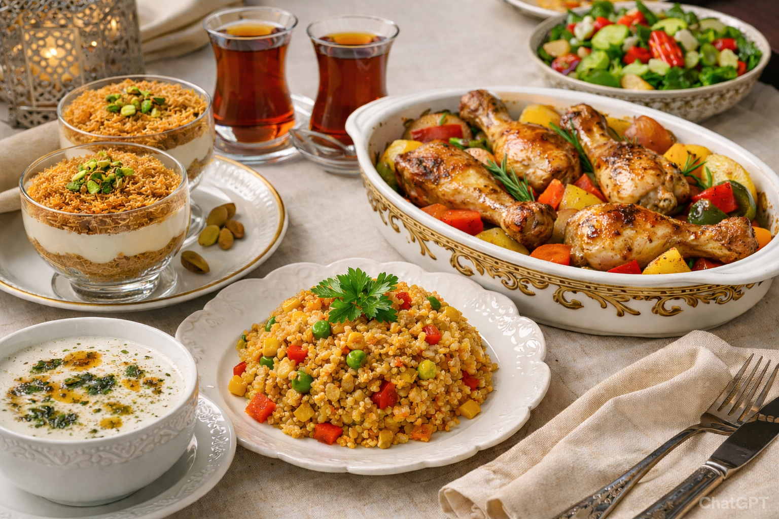 Ramazan’ın Dördüncü Gününde Sofralara Lezzet Katacak Tarifler