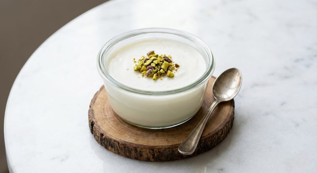 Ramazan Sofralarına Hafif Tatlı Önerisi: Damla Sakızlı Muhallebi