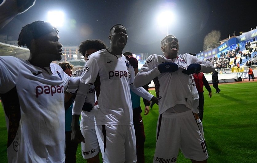 Trabzonspor Deplasmanda Tek Golle Kazandı