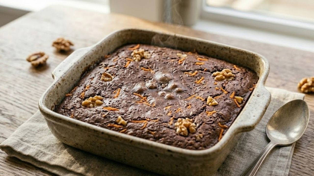 Çay saatlerinin gözdesi Havuçlu brownie tarifi