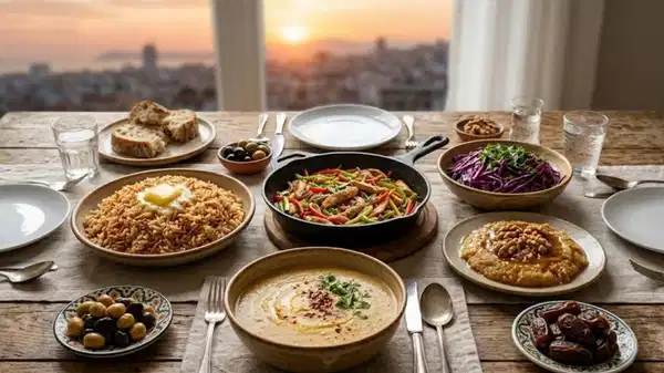 Ramazan ayının son iftarında doyurucu lezzetler!