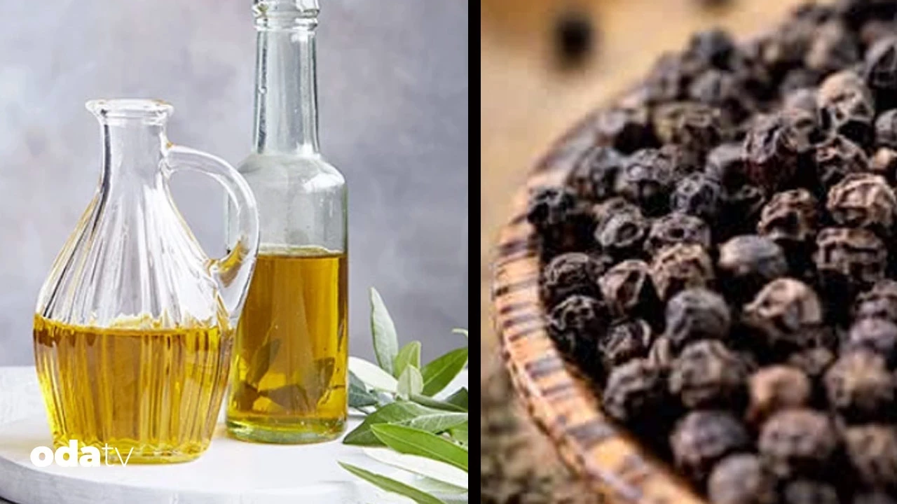 Karabiber ve Zeytinyağı dokunuşu