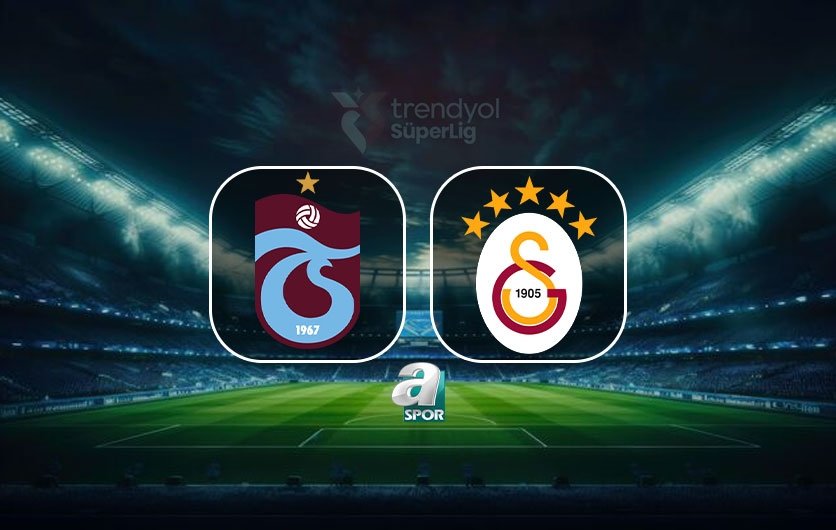 Trabzonspor-Galatasaray Derbisi Canlı | Zirve Yarışında Kritik Randevu