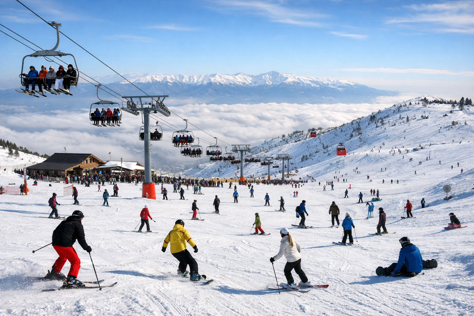 Kış Turizminin Parlayan Yıldızı Denizli Kayak Merkezi