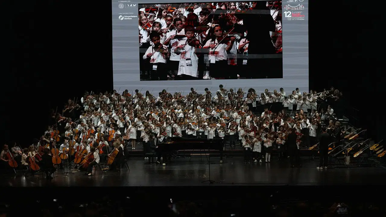 Dünyanın 29 ülkesinden müzisyen çocukları İstanbul’da buluştu