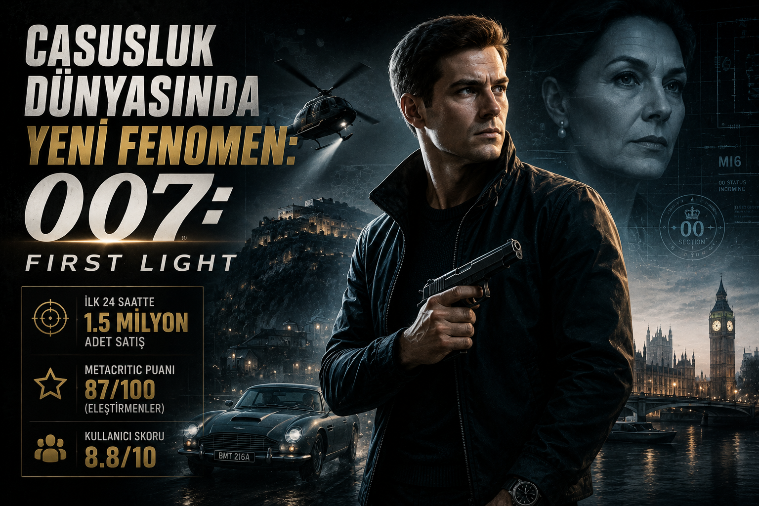 Casusluk Dünyasında Yeni Fenomen: 007: First Light