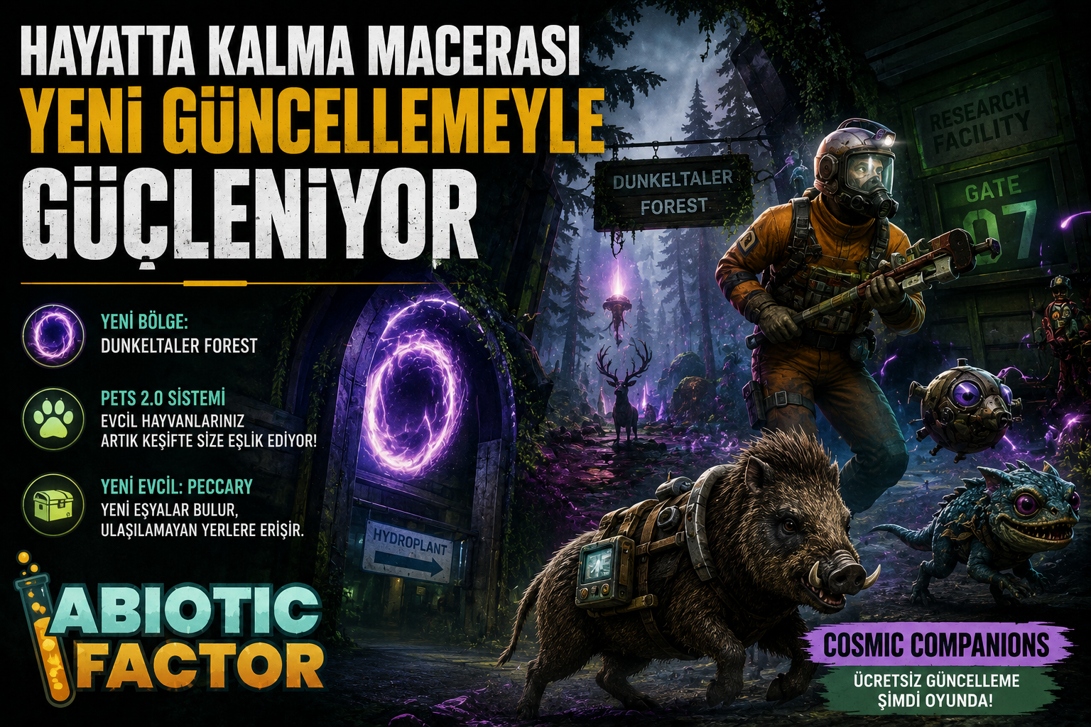 Hayatta Kalma Macerası Yeni Güncellemeyle Güçleniyor
