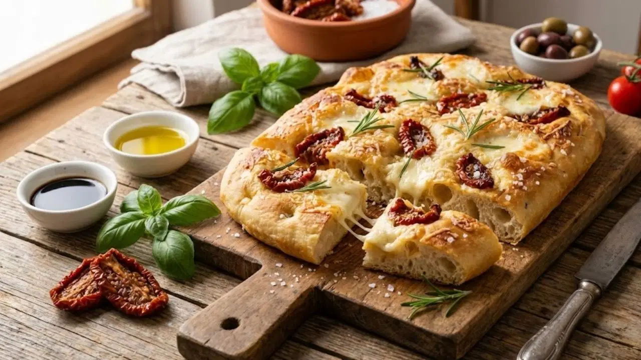 Hem yaratıcılığınızı konuşturacağınız hem de fırından yayılan o taze kekik ve sarımsak kokusuyla aklınızı başınızdan alacak Focaccia Ekmeği tarifi…