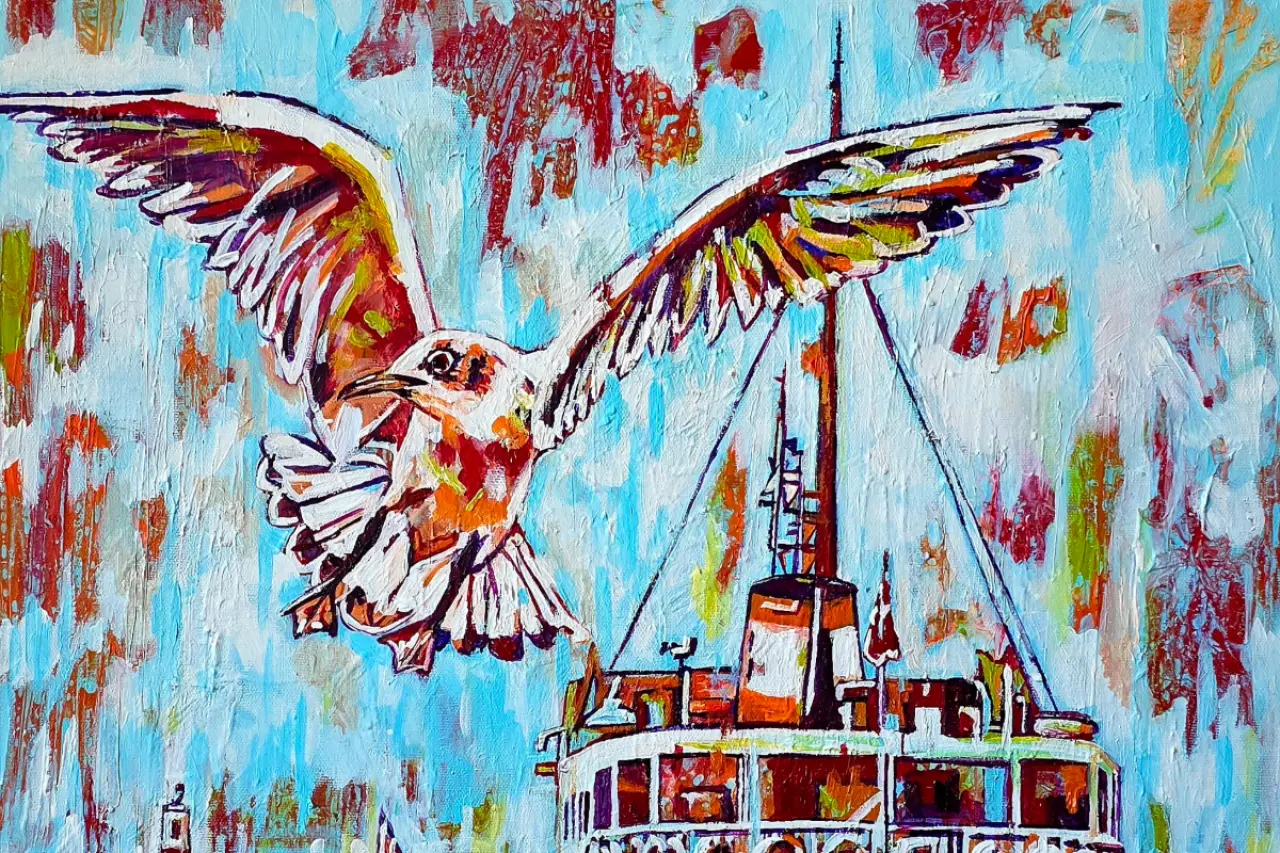 “Martıların İstanbul’u” sergisi ziyaretçilerini ağırlamaya başladı