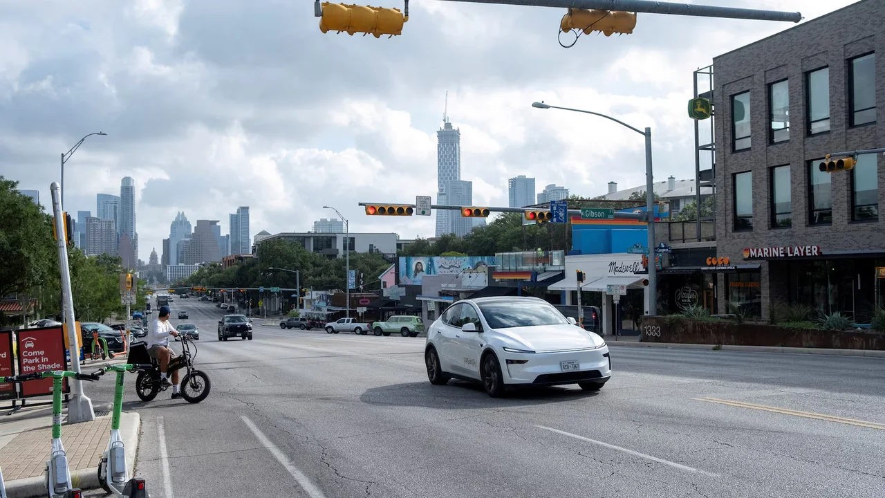 Tesla, Robotaksi Hizmetini Austin Genelinde Genişletti